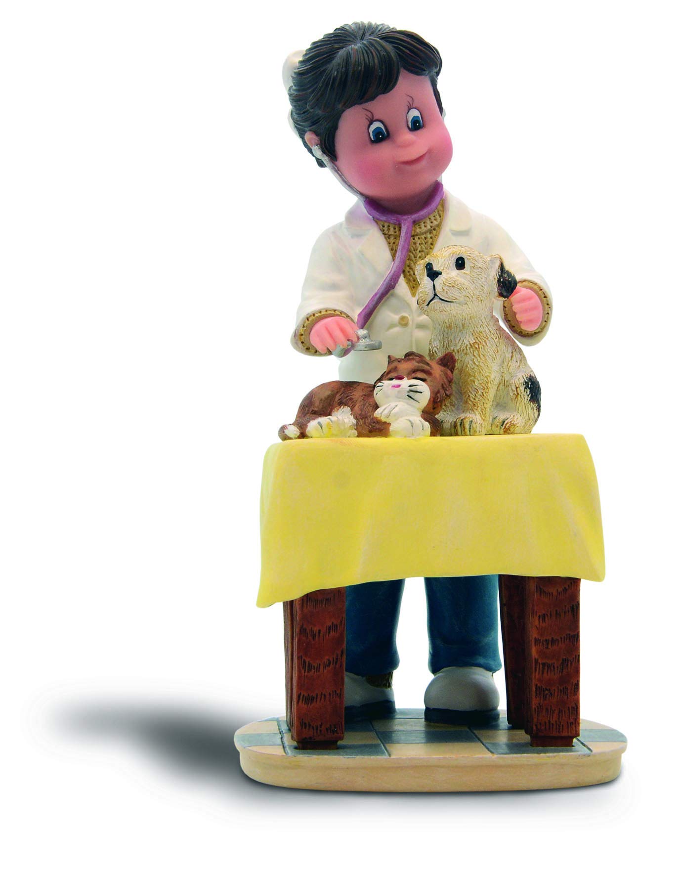 Nadal Caring Your Pets Veterinary Figure, Resin, Multi-Colour, 14