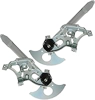 Vista 31 de TRQ Juego de elevalunas eléctrico trasero compatible con Volkswagen Golf 1999-2006 Jetta VW1550102 VW1551102 1999-2005