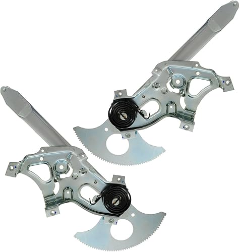 Miniatura 31 de TRQ Juego de elevalunas eléctrico trasero compatible con Volkswagen Golf 1999-2006 Jetta VW1550102 VW1551102 1999-2005