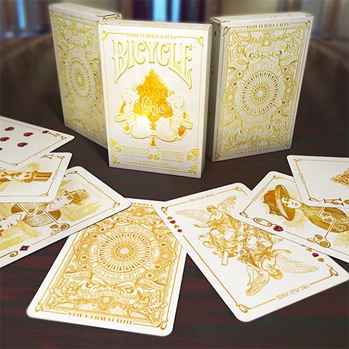 Bicycle Chic Solomagia jeu de cartes premium pour magiciens