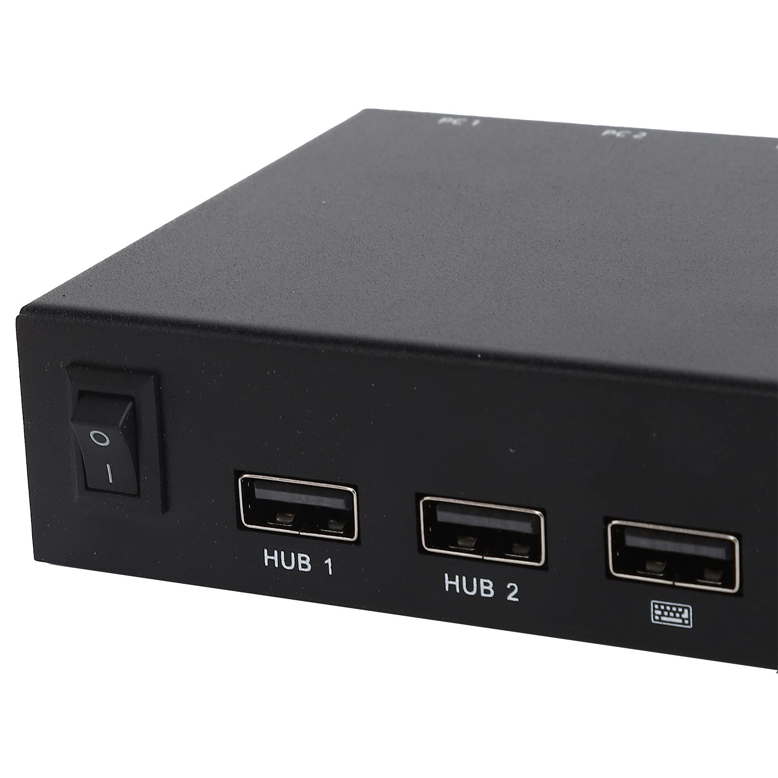 Splitter HDMI 8 in 1 Out, Alimentatore USB 5V 4K Switcher HDMI Telecomando Convertitore KVM con Cavo Plug And Play Supporto Funzione DDC