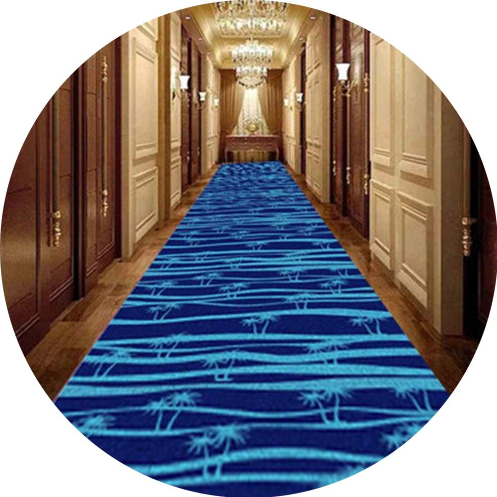 Moqueta corredor de pasillo largo con diseño abstracto duradero y tacto moderno premium