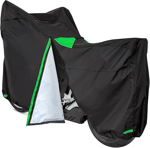 Miniatura 3 de XYZCTEM Funda de motocicleta de alta calidad de 18 capas impermeable para todo clima, resistente a la intemperie, protección solar UV, polvo,