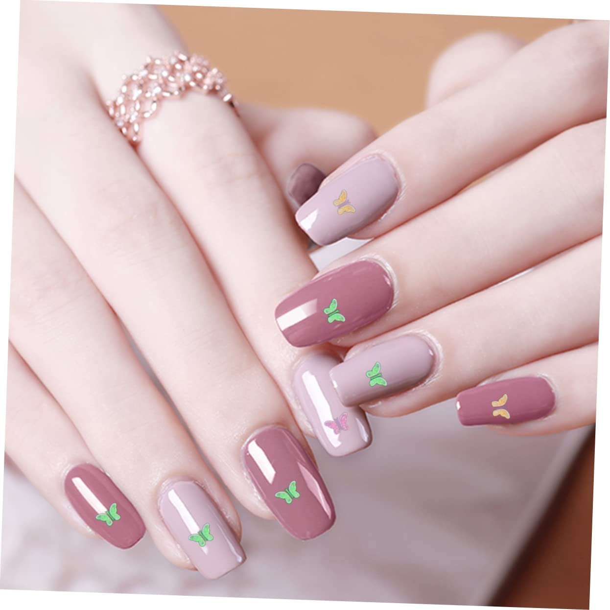 3 Set Sticker Per Unghie Fluorescenti Adesivi Nail Art Creativi Per Decorazioni Feste E Manicure Diy Per Donne E Ragazze Fogli*3