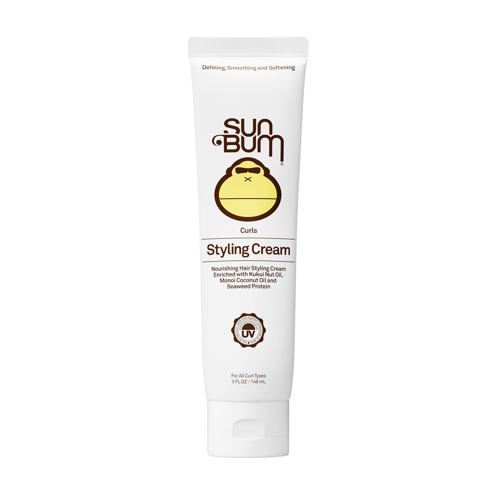 Amazon.com : Sun Bum Curls and Waves Styling Cream - Lightweight