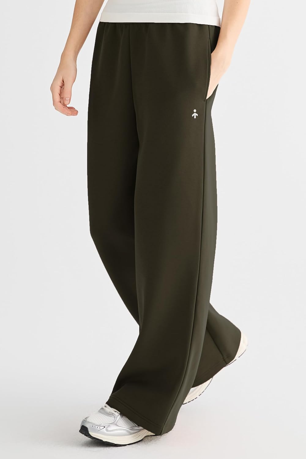 Orolay Women's Straight Leg Sweatpants Baggy Casual Lounge Heavy Pants Drawstring Workout Winter Joggers with Pockets - Image 2