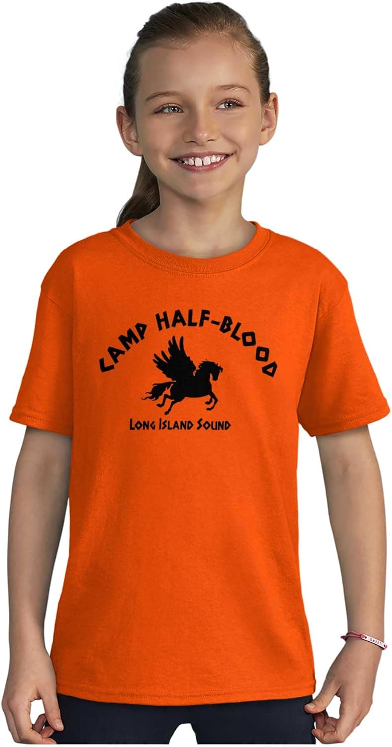 Brisco Brands Camp Half Blood Greek Mythology Crewneck T Shirts Boy Girl - Image 5
