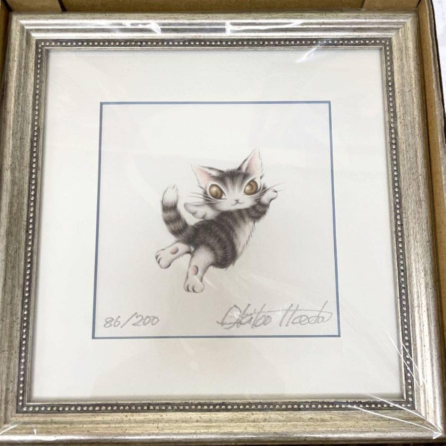 Amazon.co.jp: わちふぃーるど ダヤン 版画 〜ピュアな天使