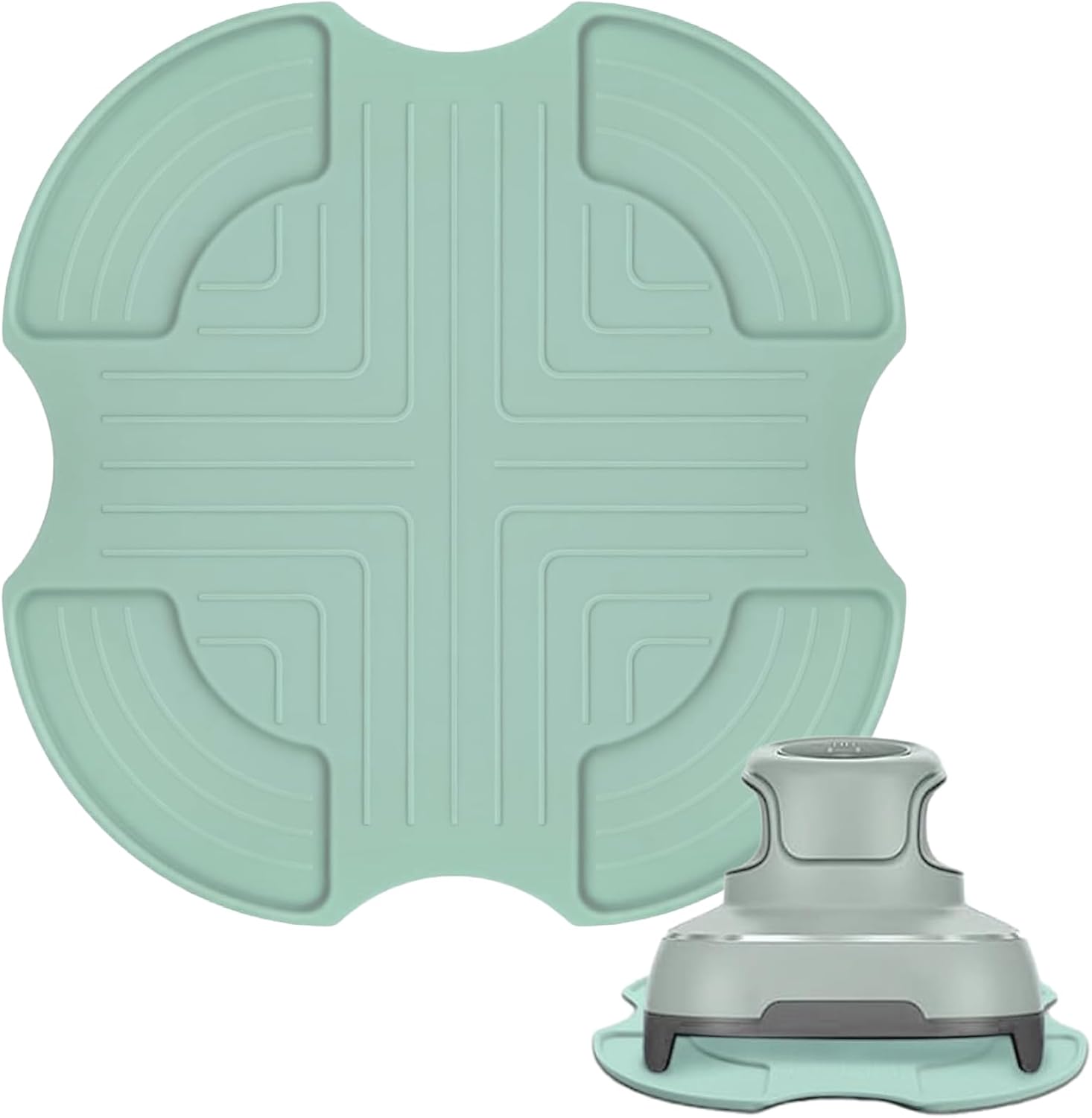 Air Fryer Trivets Silicone for Ninja Crispi, Airfryer Accessories Hot Pads Potholders Heat-Resistant Mats Fit Ninja FN101GY | FN101SG | FN101ST Green Air Fryer Trivets Silicone for Ninja Crispi, Airfryer Accessories Hot Pads Potholders Heat-Resistant Mats Fit Ninja FN101GY | FN101SG | FN101ST Green