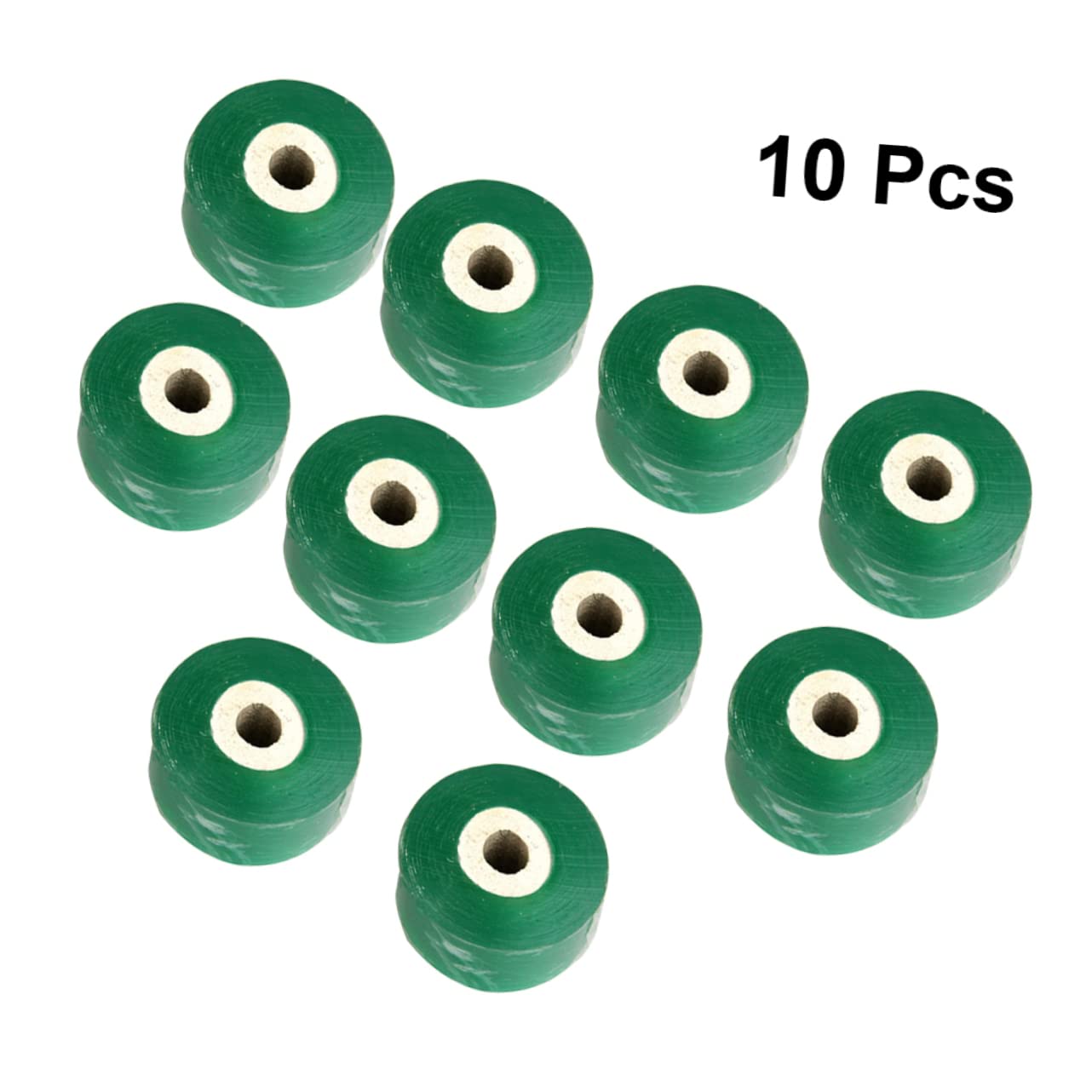 ifundom Ruban de Greffage 10 Pcs en PE Vert, Film Élastique | Plantes, Floristerie et Greffage, Résistant à L’eau, pour Noix et Fruits à Noyau