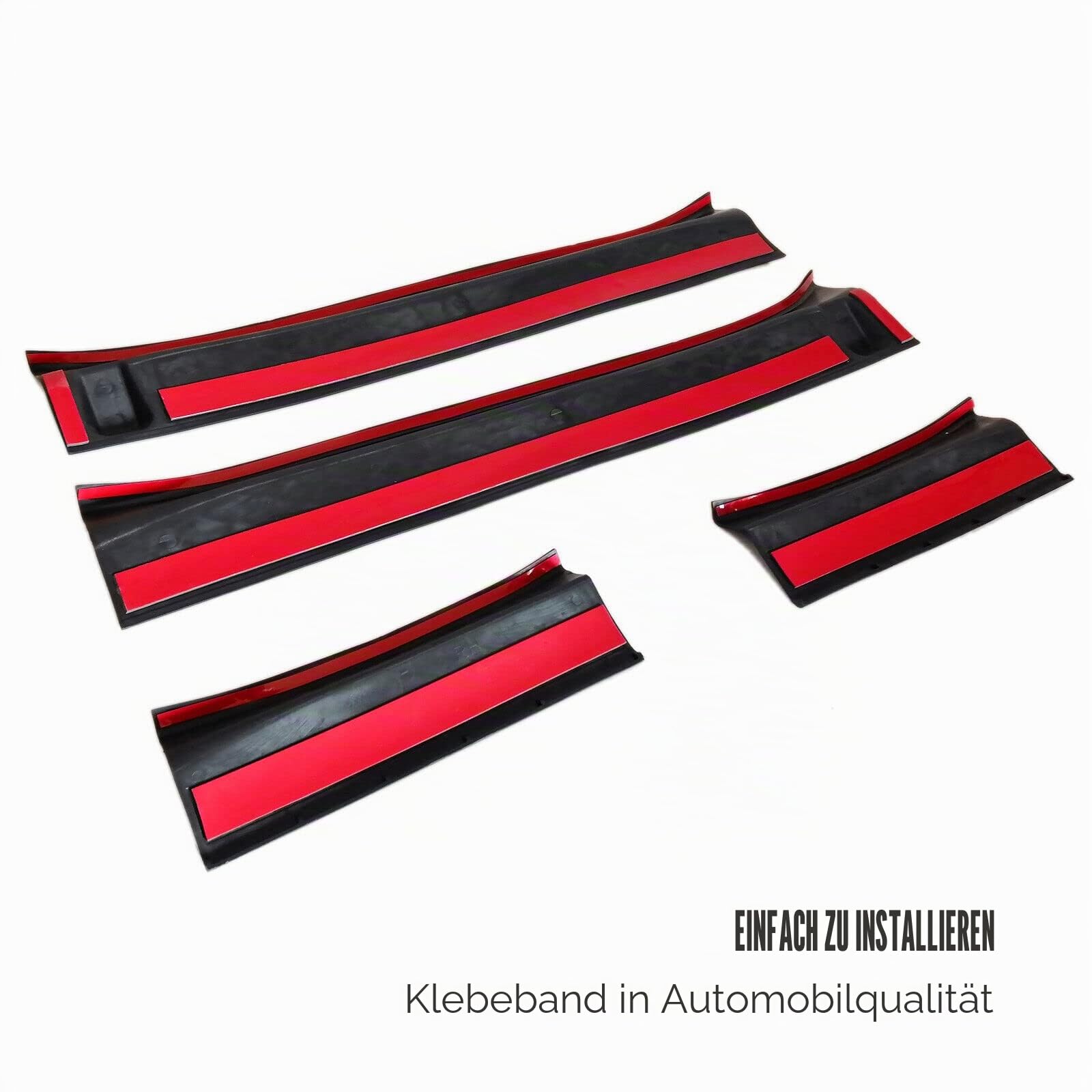 Türschwellenschutz-Set, Türeinstiegsschutz, Schwarze Einstiegsleistenabdeckung, passend für Jeep Wrangler JL JLU 2018–2024, 4-türig und Jeep Gladiator JT, 4-türig