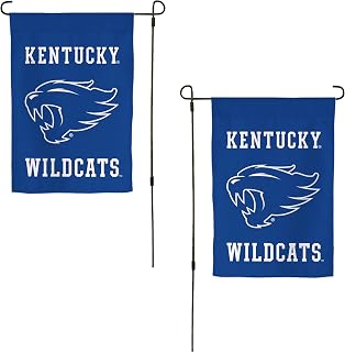 Desert Cactus University of Kentucky UK Garden Flag – 19 x 12 inch Kentucky Wildcats Banner, For Outdoor Display and Events (Design G)
