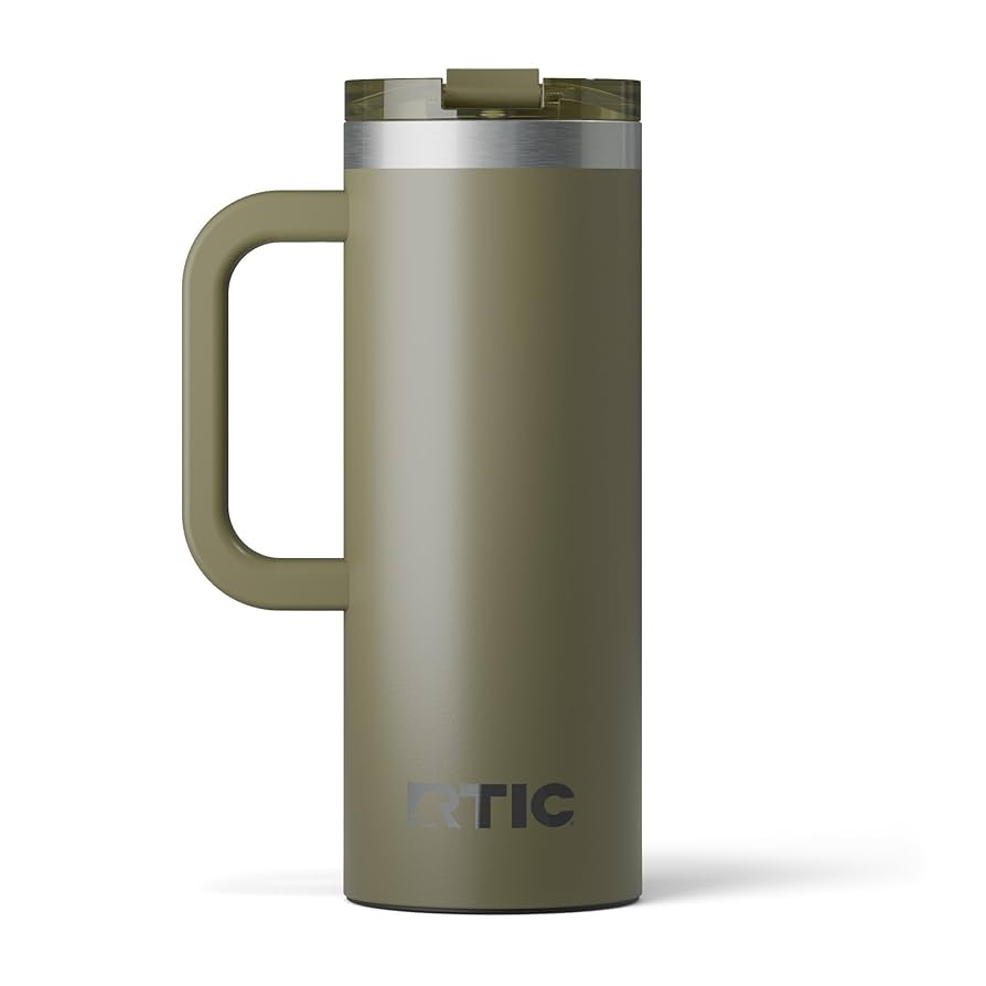 Amazon.com: RTIC 20oz Road Trip Travel Mug with Lid and