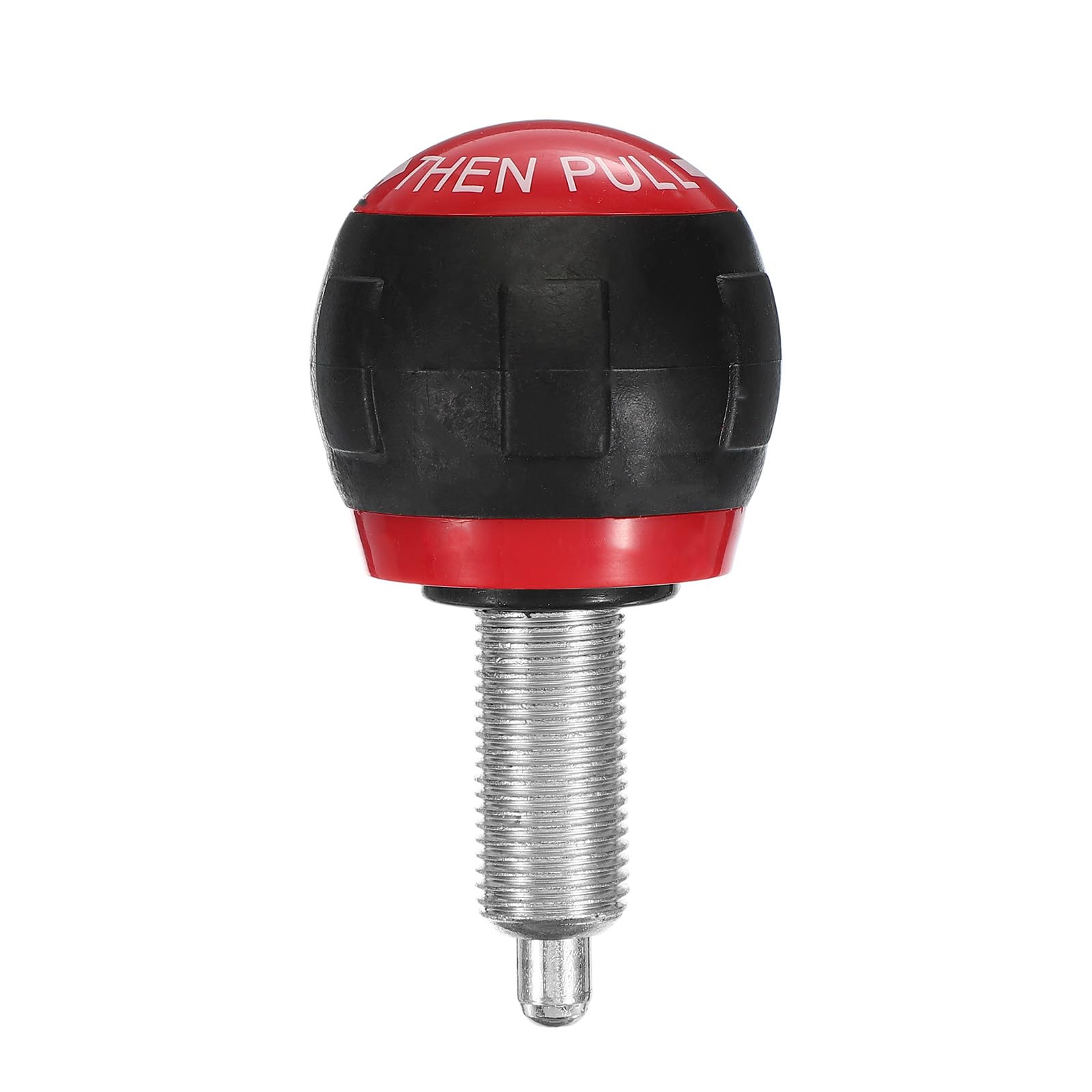 PATIKIL Pull-up Spring Knob M16 Pull Pin Knob 35mm Thread Length Exercise Bike Pin Knob Screw Replacement Part for Fitness Equipment Bicycle Equipment, Red