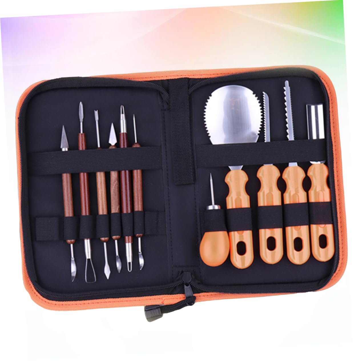Alipis Pz strumenti di intaglio di Halloween Set di attrezzi per intagliare zucche taglia zucca strumenti per la rasatura della zucca da zucca kit per intagliare