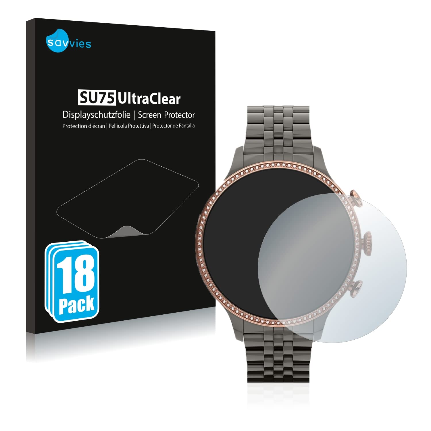 6 Pezzi Savvies Pellicola protettiva per Fossil Gen 6 (42mm