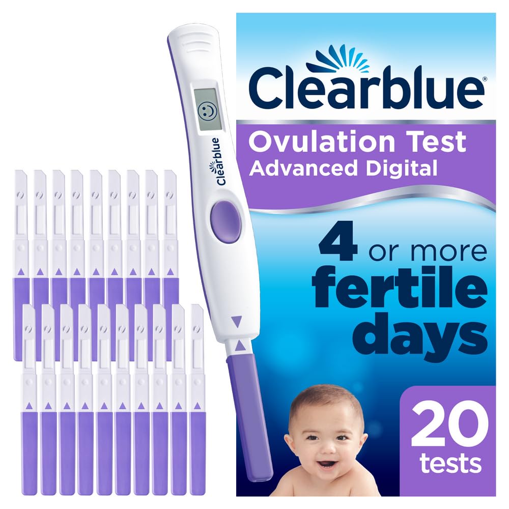Buy Clearblue Advanced Digital Ovulation Tests Kit (OPK), Double Your Chances Of Getting
