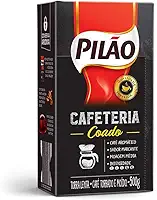 Café Pilão Torrado e Moído Cafeteria Coado Vácuo 500g