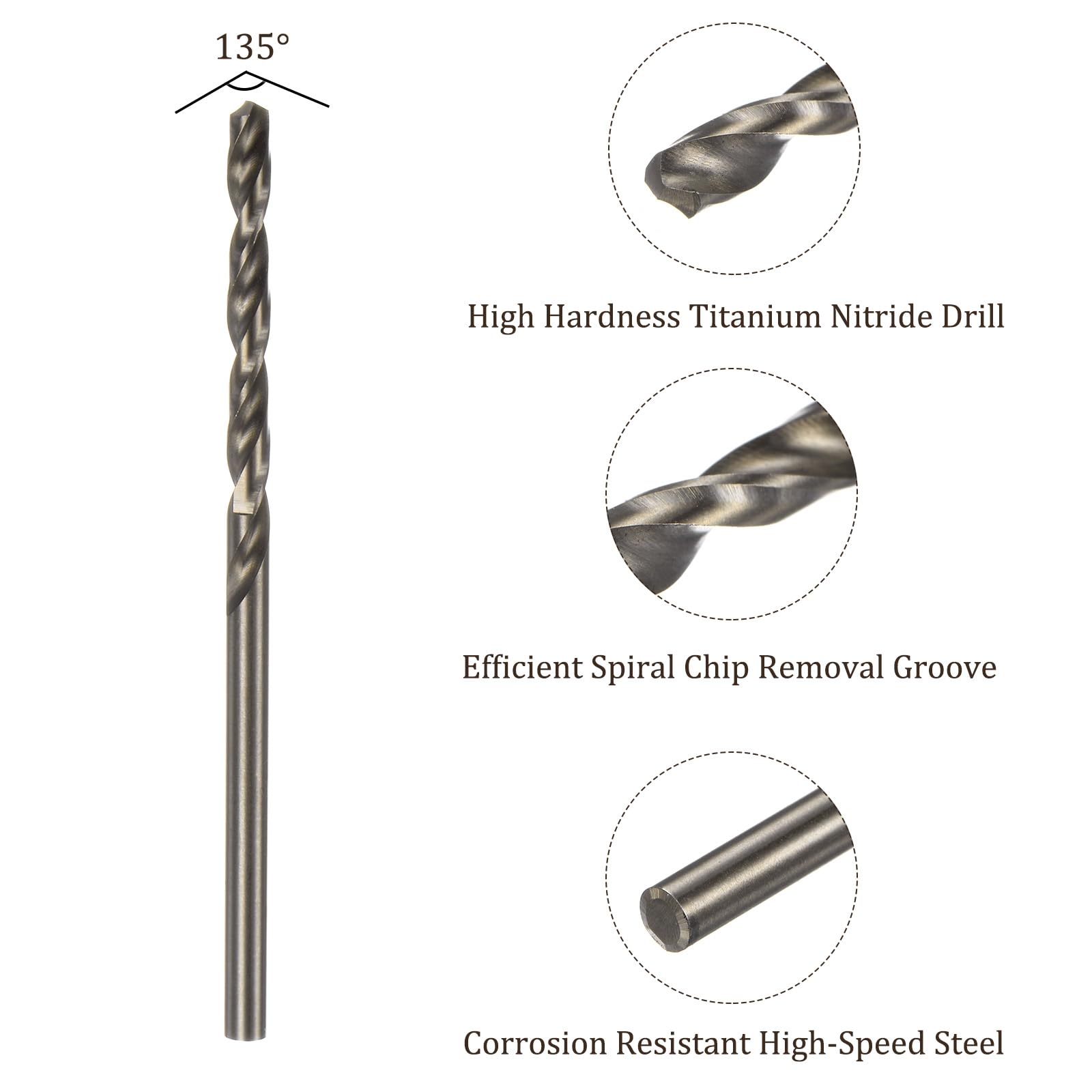 Kozelo 12PCS Twist Drill Bit - Image 2