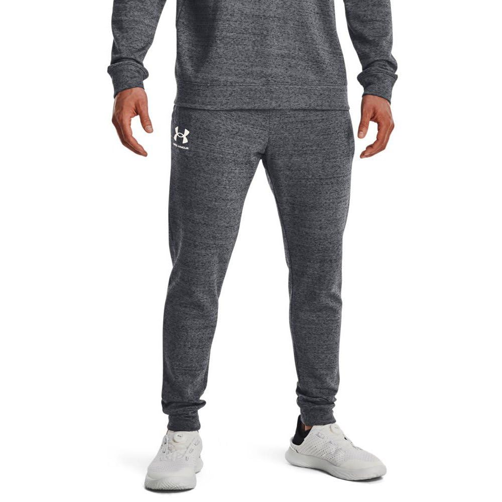 Under Armour Men's Grey Rival Terry Joggers M