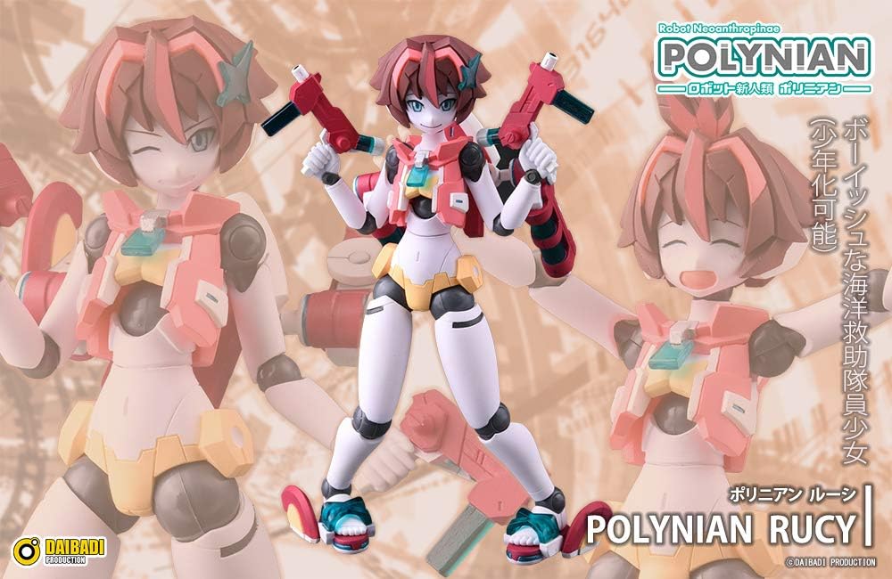 DaiBadi Polynian Rucy Action Figure