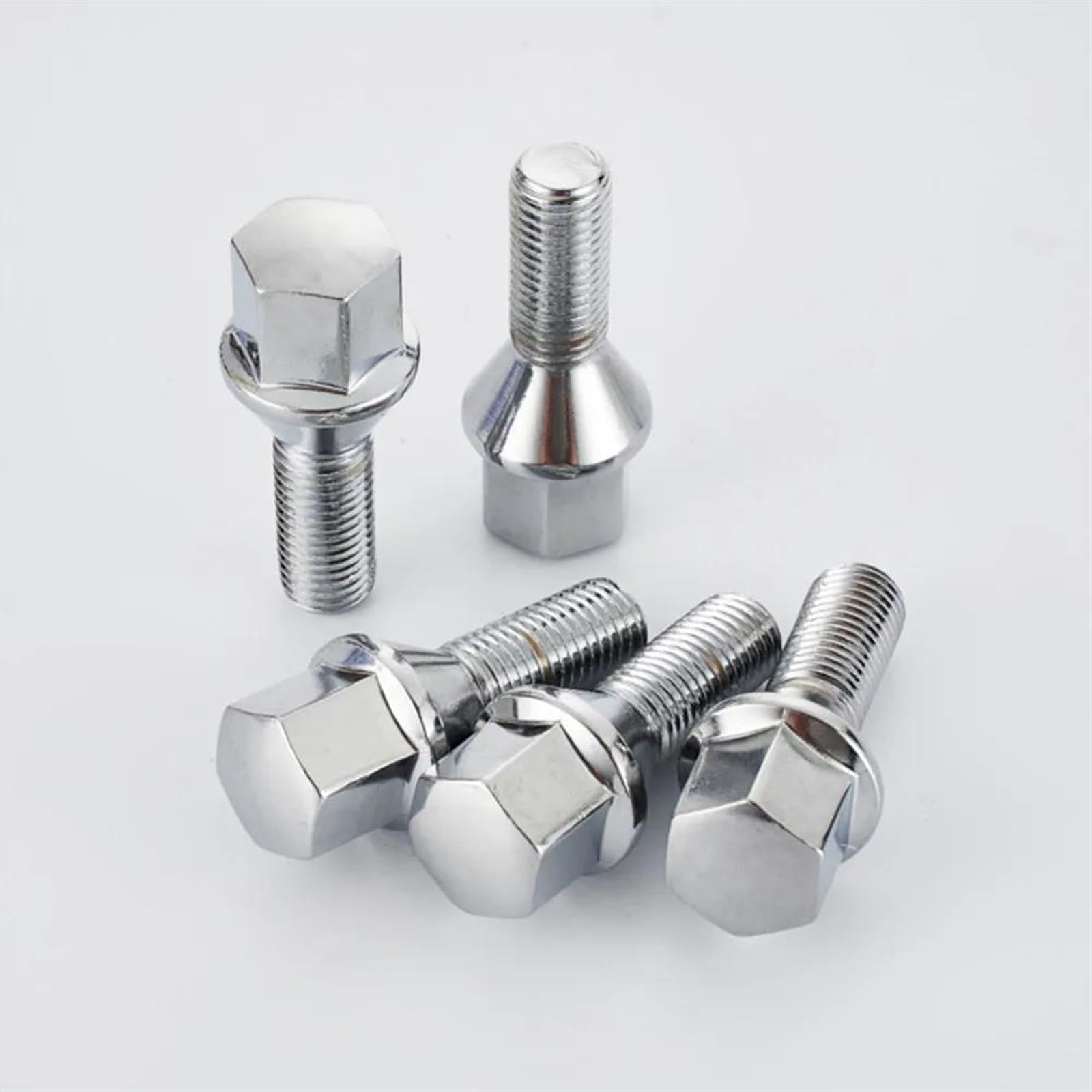MObyat Radschrauben Kompatibel Mit Jeep Für Cherokee Und Compass - 20 Stück, 12 X 1,25, 28 Mm Schaftlänge, Sechskant 17 Mm - 53182366