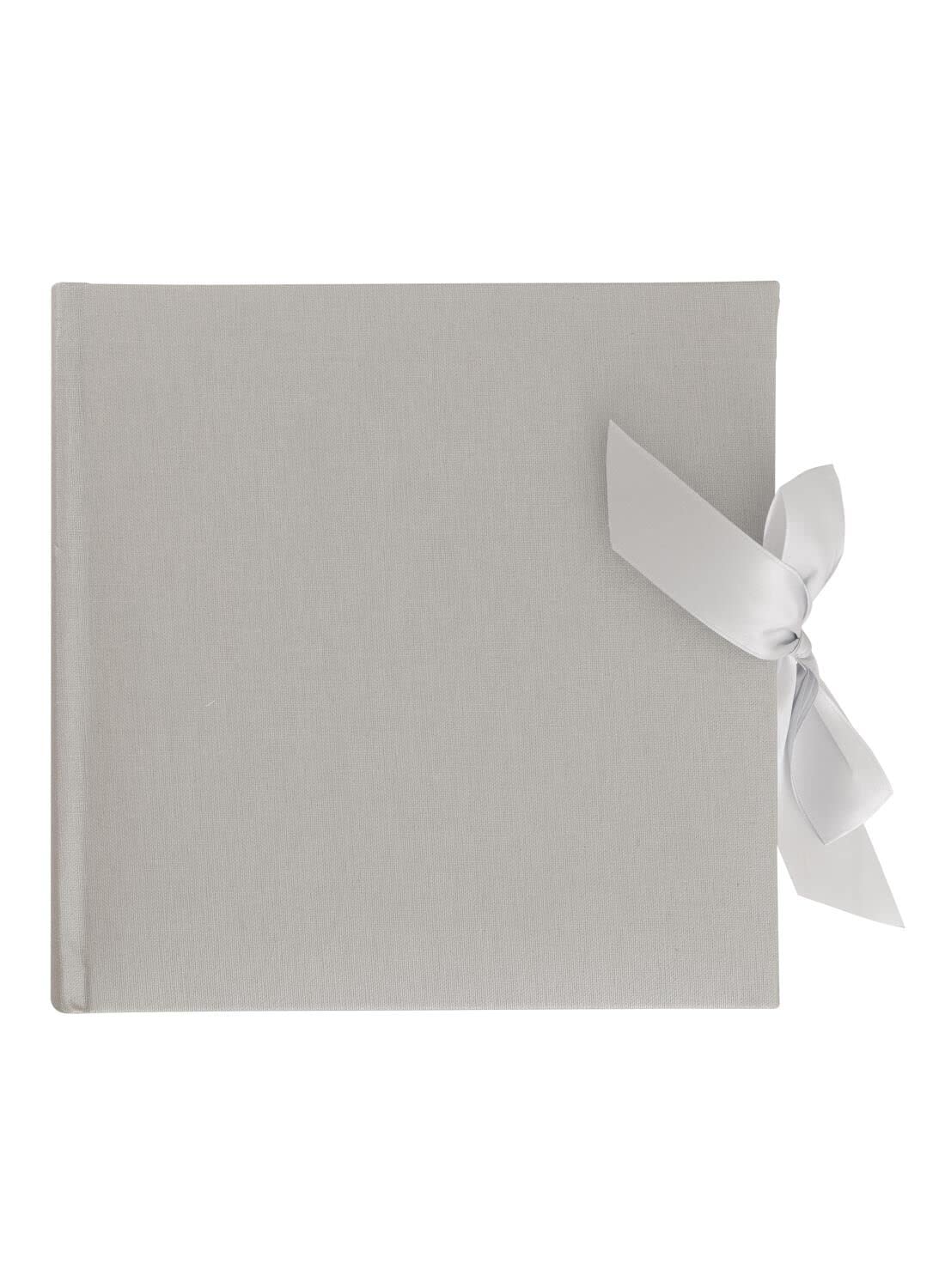 Hema Photo Album Square Bow Silver, 14633313