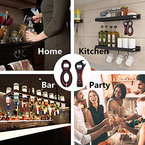 2Pcs Multi Grip Opener, Flesopener, Potopener, Allesopener, Multifunctionele Opener, Bieropener, Zak opener, Pot opener… - Afbeelding 8