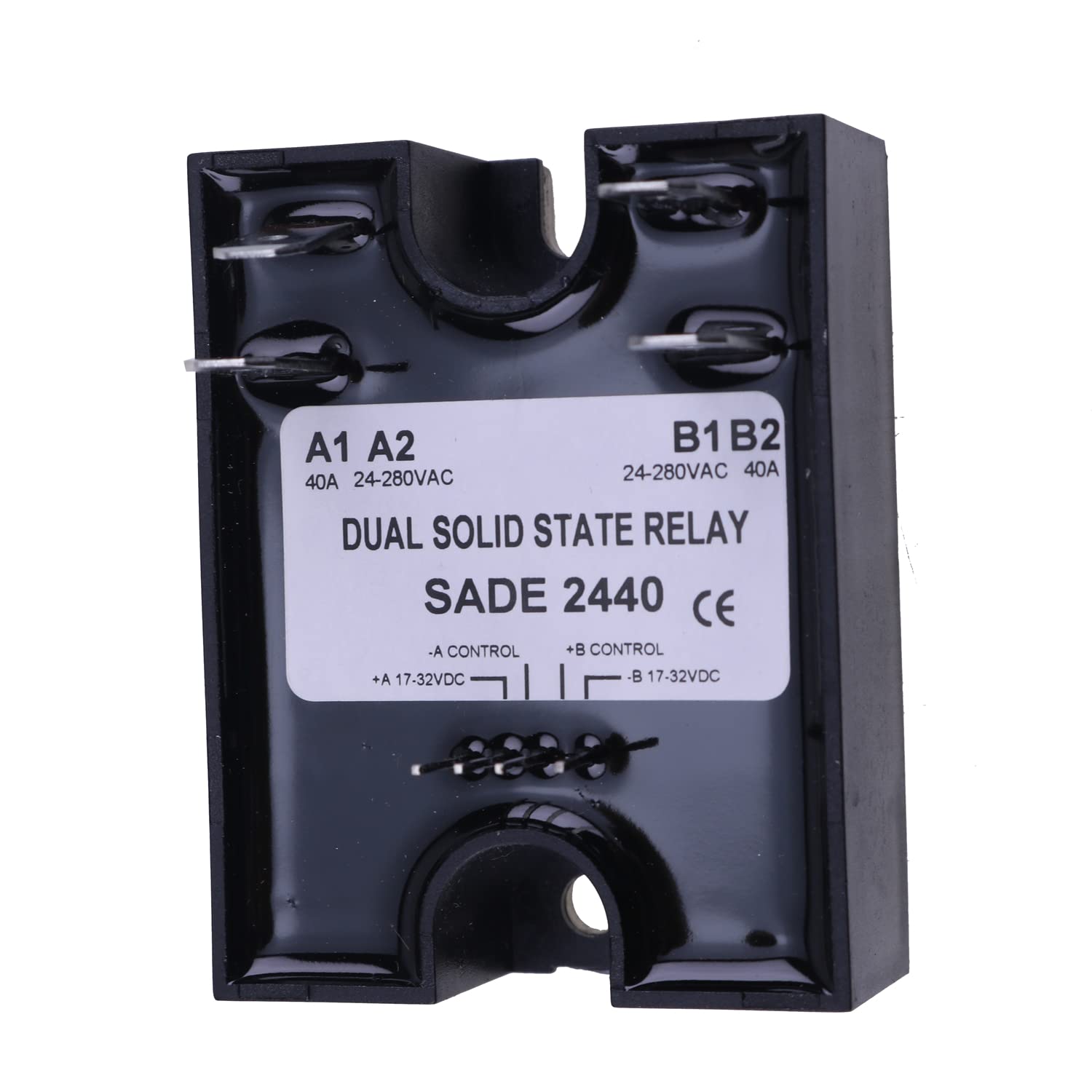 D2440DE Dual Solid State Relay SSR 17-32VDC Input 280VAC 40A Compatible with Crydom Zero-Crossing Resistive Loads-picture-24