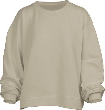 Royce Brand Janise Fleece Oversized Long Sleeve Crew-Neck