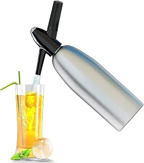 NC UPORS Professional Soda Water Siphon 1L Aluminium C O2 Bar Tools Soda Maker Sparkling