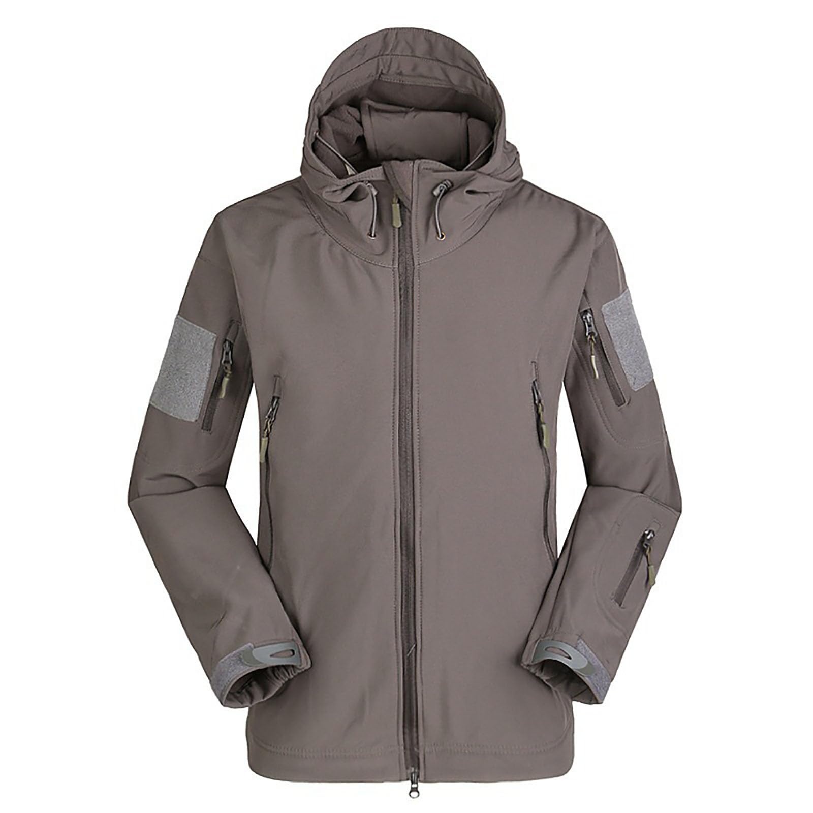 Sunnyuk Chubasquero Hombre Chaqueta Para Lluvia Casual Chaqueta con Capucha Para Lluvia Chaqueta Para Lluvia Outdoor Rain