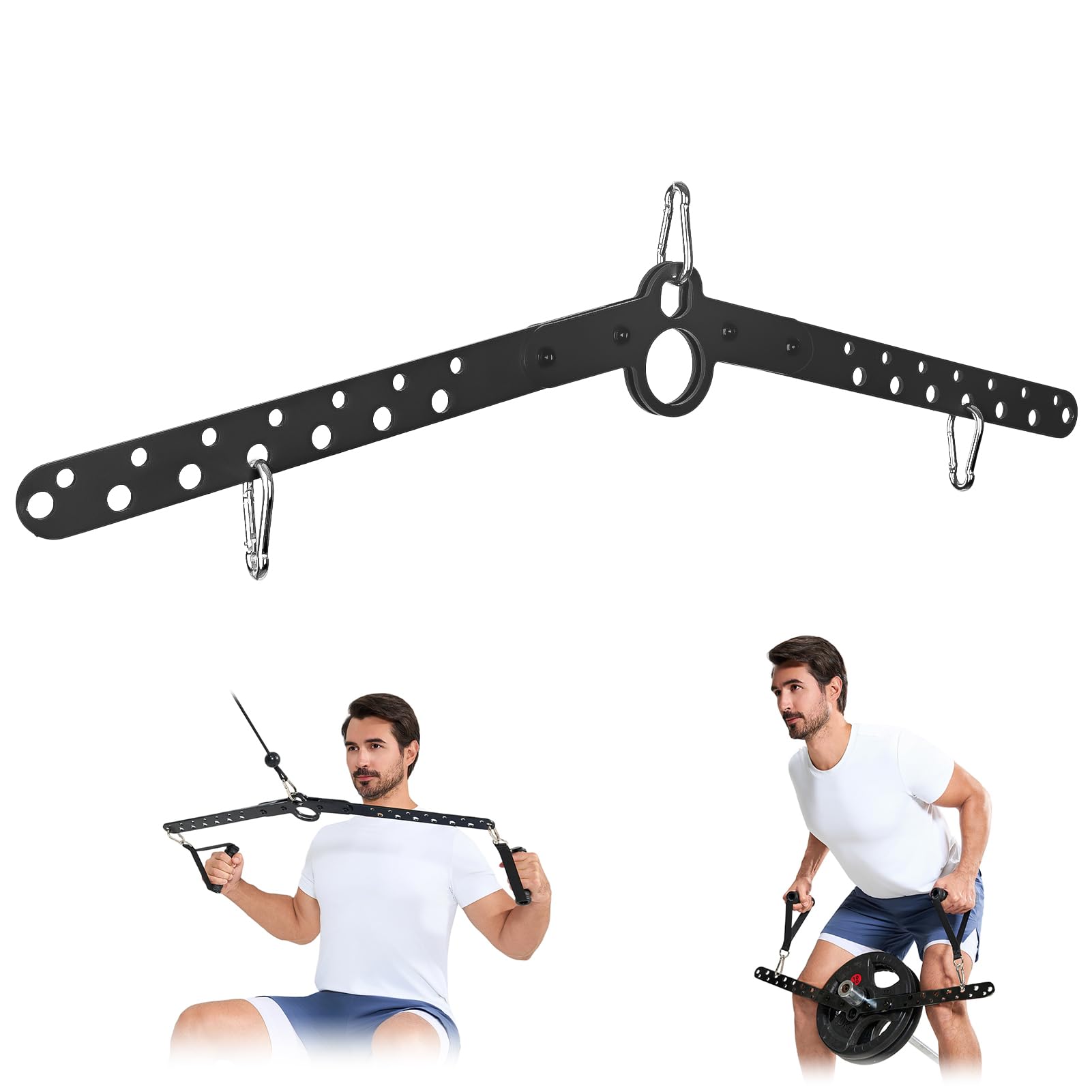 Latzugstange Bizeps Stange Klimmzugstangen Zugstange Muskelzugstange für Zuhause Bodybuilding Crossfit Krafttraining Fitness Gym Sport