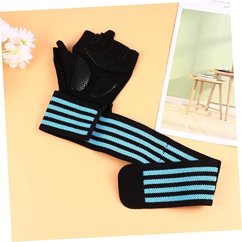 Miniatura 6 de DOITOOL Guantes con peso, 2 pares de guantes de gimnasio para hombres, guantes de ciclismo para hombres, guantes de fitness para hombres, guantes de