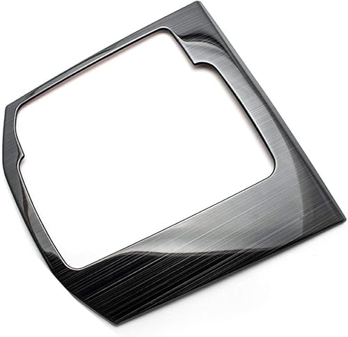 Miniatura 2 de Xotic Tech - Cubierta de panel de cambios para consola central compatible con Mazda CX-5 CX5 2017-2021 (acero inoxidable, negro)