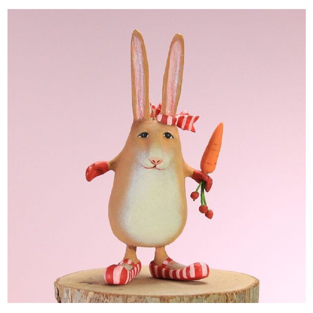 Patience Brewster Mini Rebecca Rabbit Figural Ornament #31212