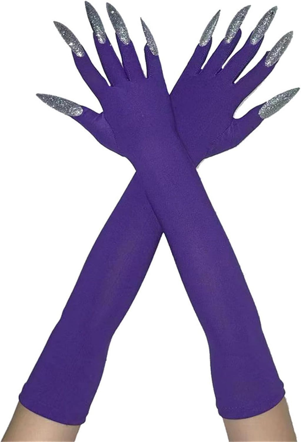 2pcs Stage Mittens Gothicism Mystical Gloves Party Scary Props Mittens for Halloween Event and Masquerades Horro