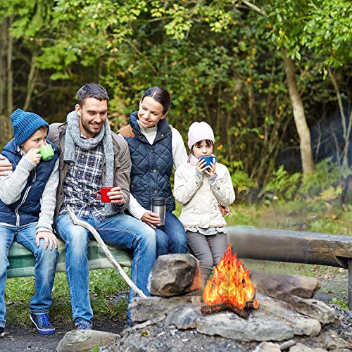 Boao 3D Decorative Cardboard Campfire Centerpiece Artificial Fire Fake Flame Paper Party Decorative Flame Torch (Gold Orange) #TOP4