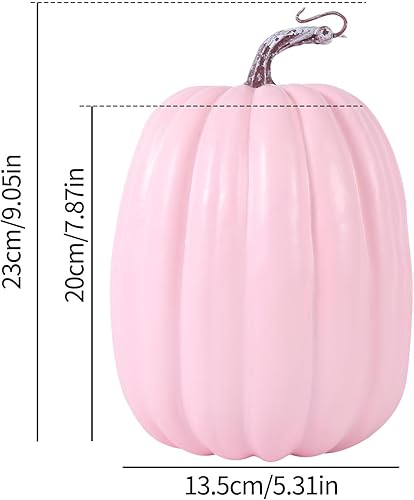 Miniatura 3 de TRURENDI Calabazas decorativas, calabazas artificiales, calabazas artificiales, Halloween, Acción de Gracias, centros de mesa para decoración del