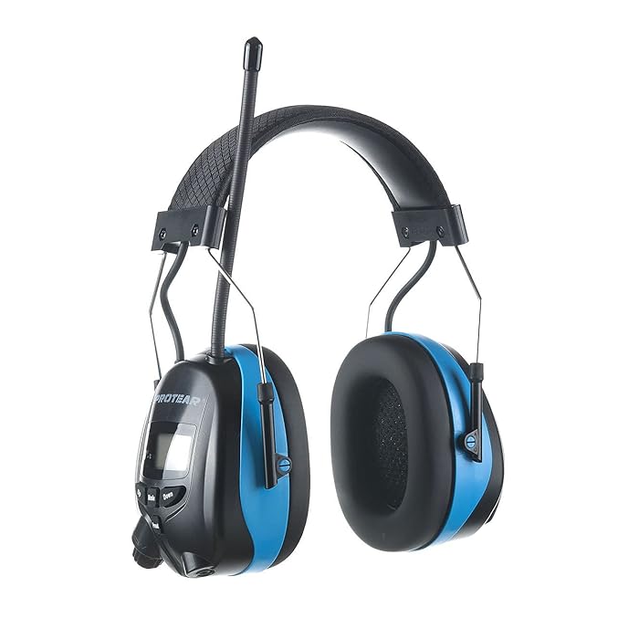 Buy PROTEAR Bluetooth AM FM Radio Headphones, NRR 25dB Noise Reduction