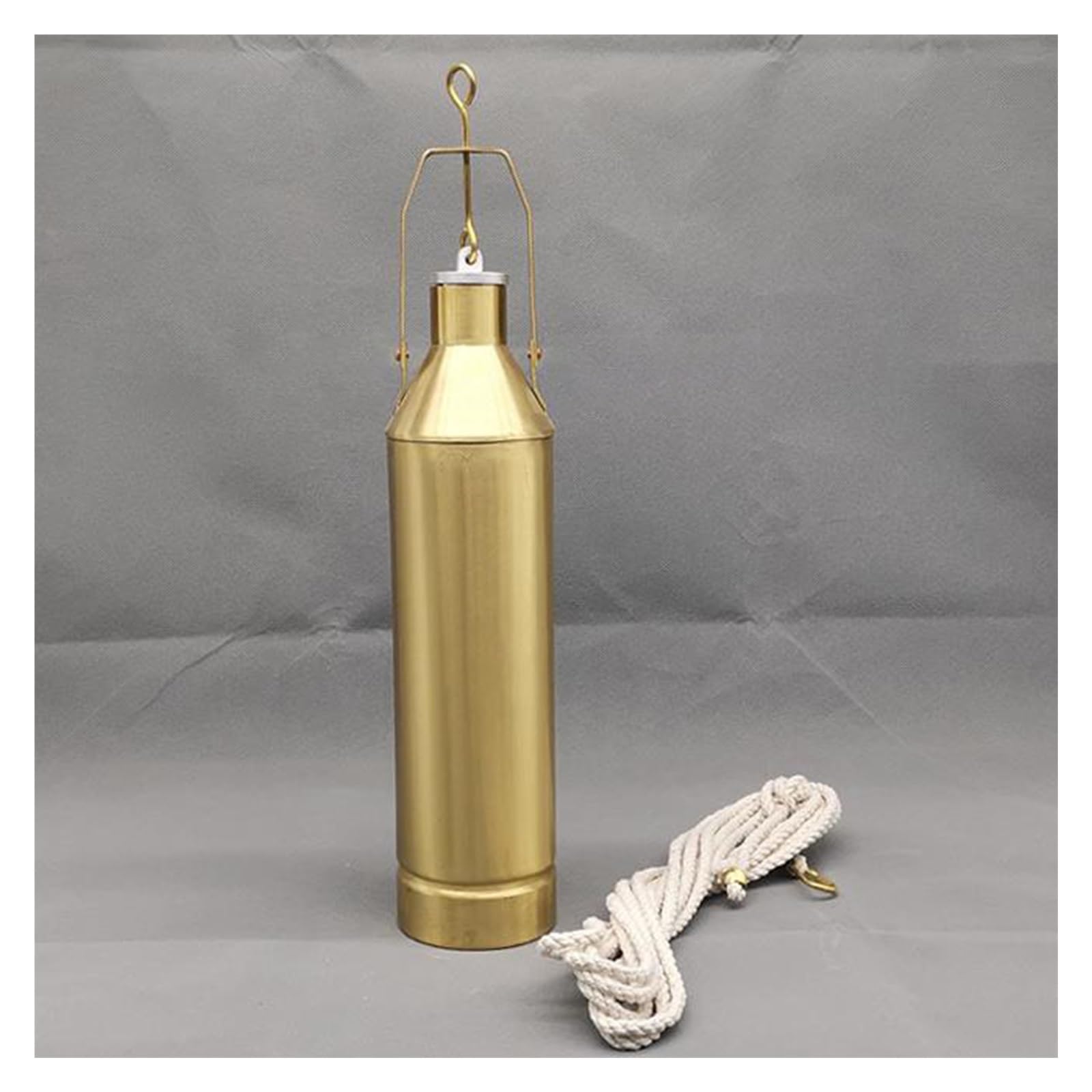 MRVAKDYDI Viscous Liquid Sampler, Brass Handheld Oil Sampling Bucket For Mechanics, Multiple Sizes, With 16ft Rope(300 mL/10.1 fl oz)
