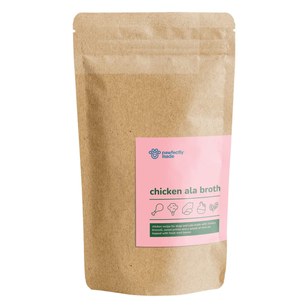 Pawfectly Made Chicken Ala Broth, Chunks, Wet No Added Preservatives and Additives, All Organic, Complete and Balanced Fresh Pet Food for Adult(250 Gram) (B0CZ784Z79) Amazon Price History, Amazon Price Tracker