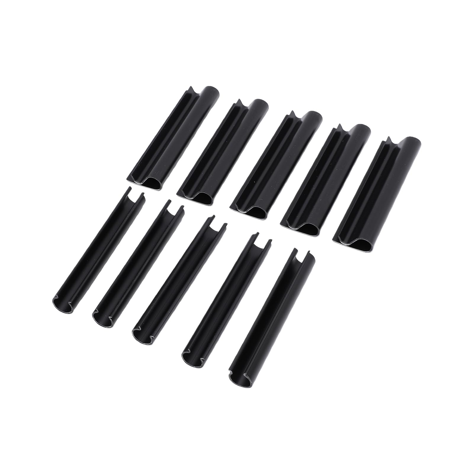ZJchao 64er-Pack PVC-Poolabdeckungsklammern mit Doppelschichtigen Befestigungselementen Zum Schutz der Poolabdeckung Im Winter, Gewächshaus-Schattennetz (Satz A (32 Round 32 R Type))