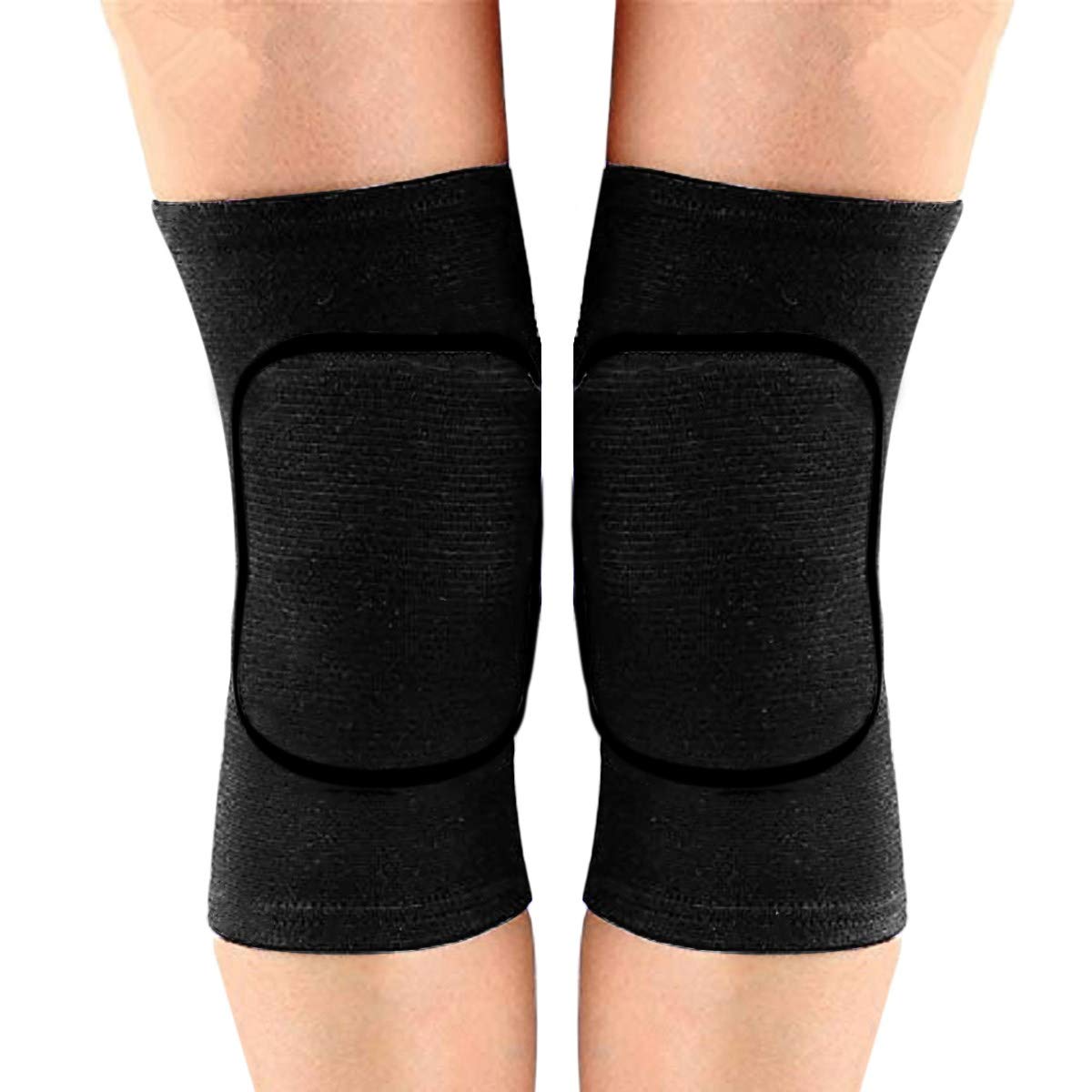 JUMISEE Kids Knee Pad, Anti-Slip Padded Sponge Knee Brace Breathable Flexible Elastic Knee Support for Football Volleyball Dance Skating Basketball