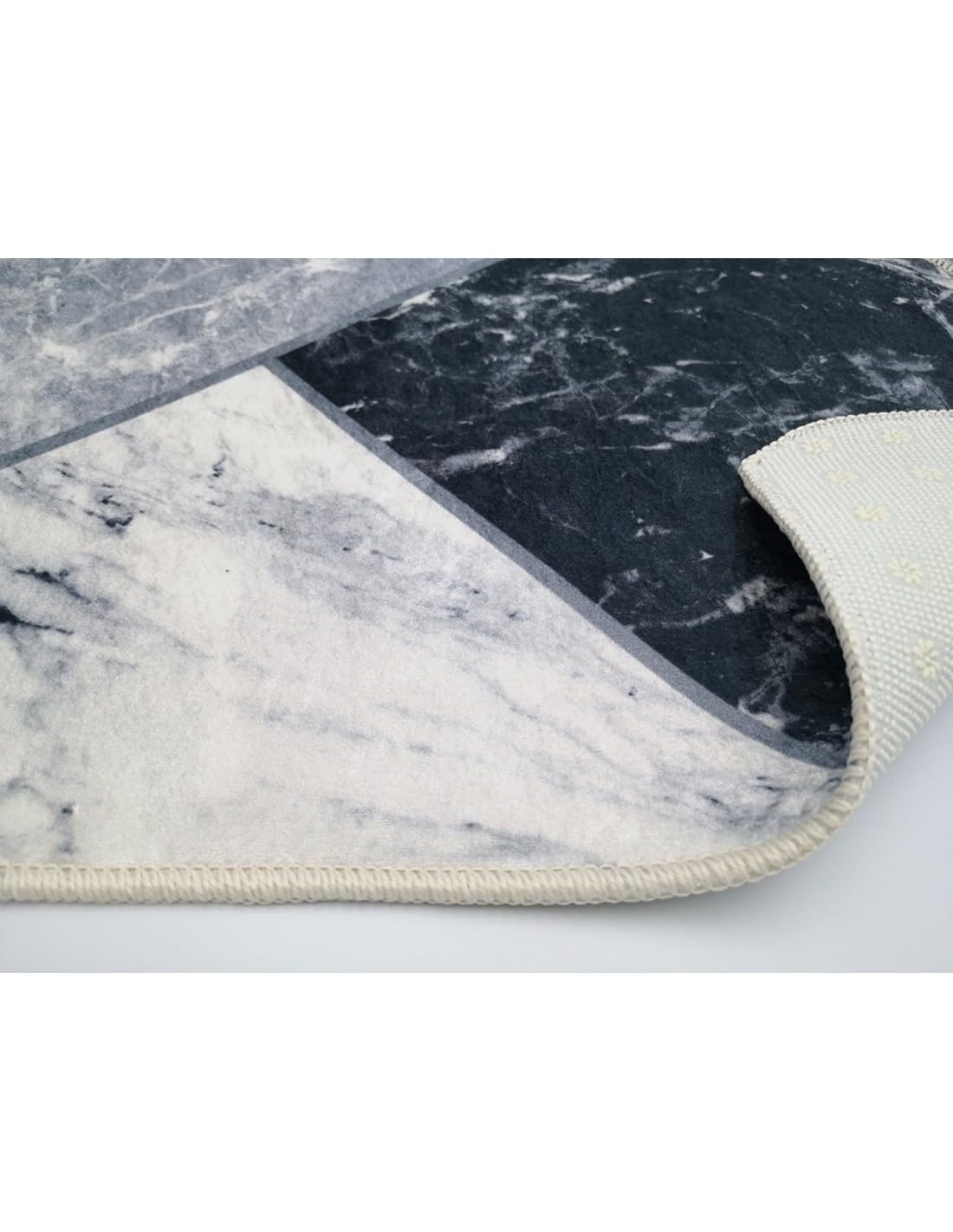 Mani Textile Tapis Marbré Tricolore 80x150m