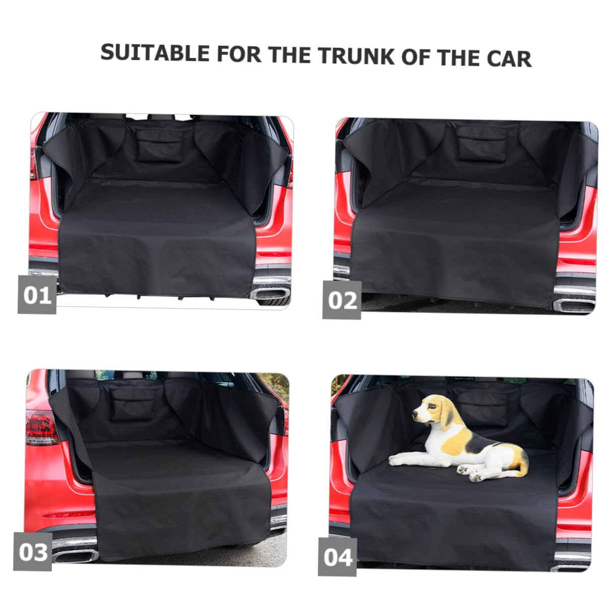 Funda Protectora De Maletero para Perros Alfombrilla Antideslizante y Lavable Material y Resistente para SUV y Camping Versátil y para Uso Múltiple