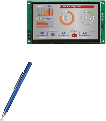Miniatura 1 de BoxWave - Lápiz óptico compatible con Chipsee EPC-A7-70HB-C (lápiz capacitivo de BoxWave), lápiz capacitivo FineTouch, lápiz capacitivo súper