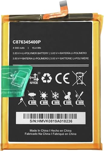 WUHAO Batería de repuesto C876345400P para BLU Vivo XL5 V0470UU