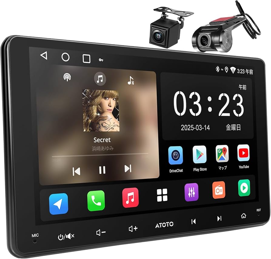 ATOTO A5L 9インチ ATOTO A5L 9型 2DIN ディスプレイオーディオ｜ワイヤレスCarPlay