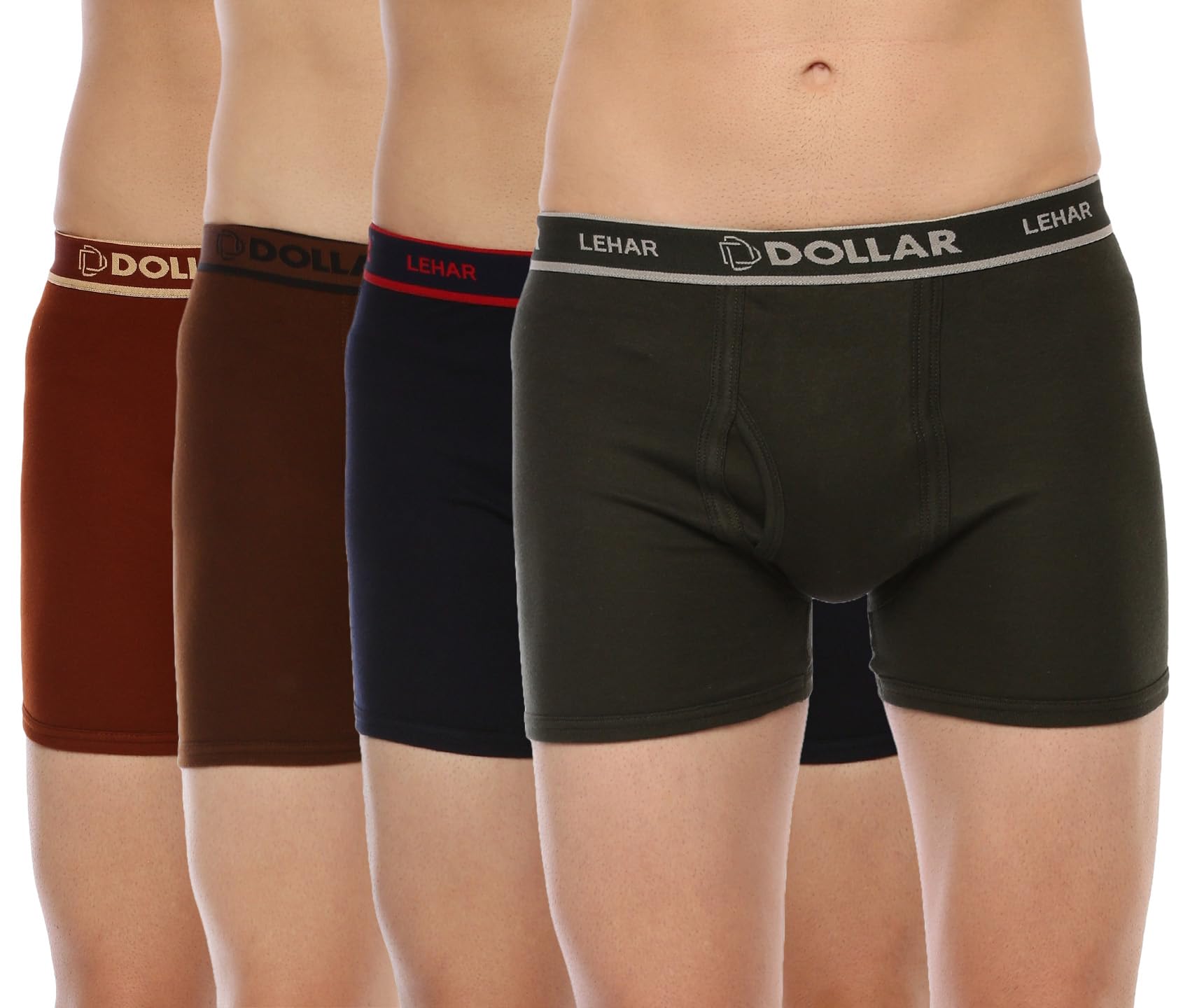 dollar Lehar Mens Combed Cotton Trunk - Actual Colour May Vary-picture-41